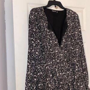 NASTY GAL Long Sleeve Dress